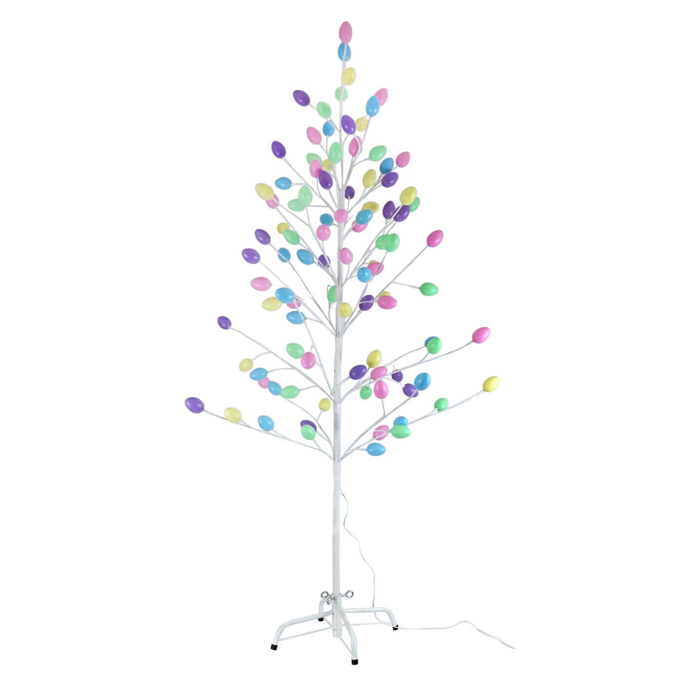 Lighted Easter Egg Tree