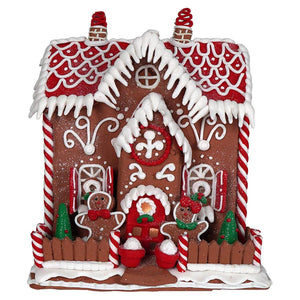 Lighted Gingerbread Manor House