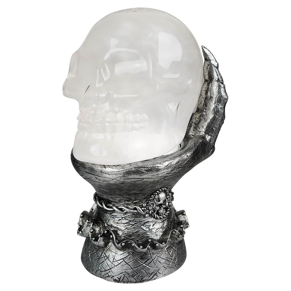 Lighted Smokey Skull Waterglobe