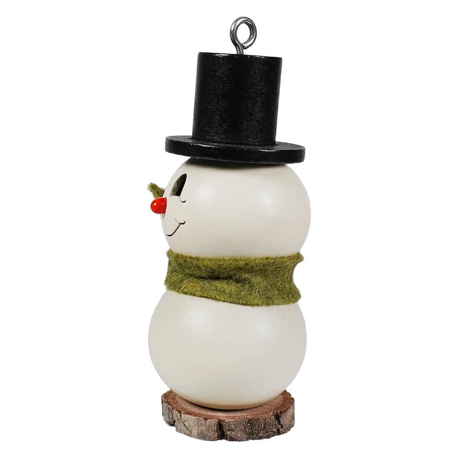 Lil Meadowbrooke Snowman Gourd - Christmas