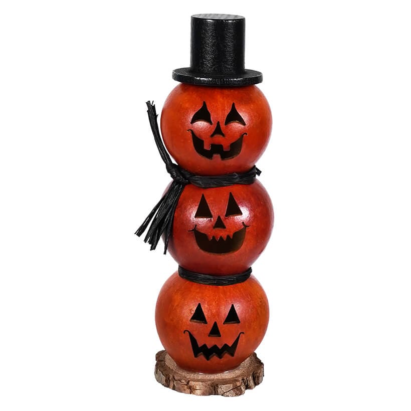 Lil Tripp Triple Stacked Jack-O'-Lantern Gourd