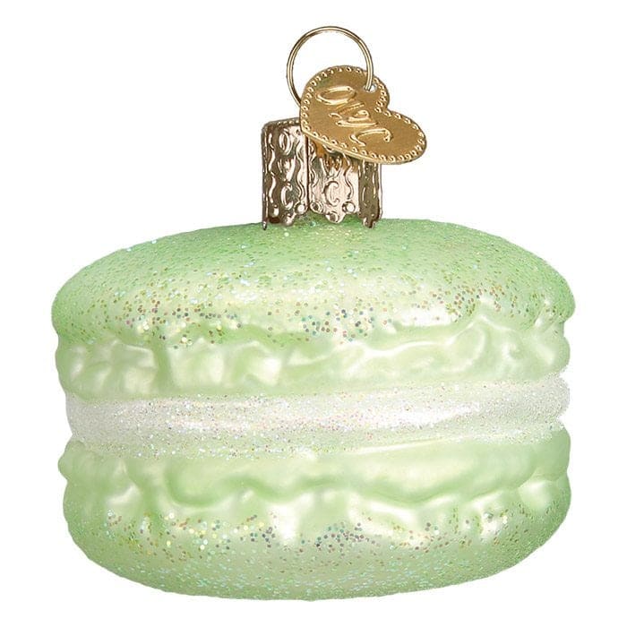 Lime Green Macaroon Ornament