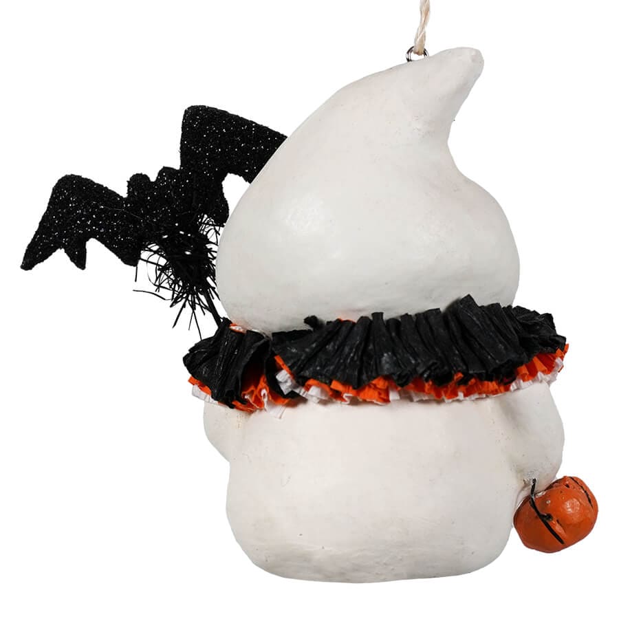 Little Boo With Bat Ornament - Halloween