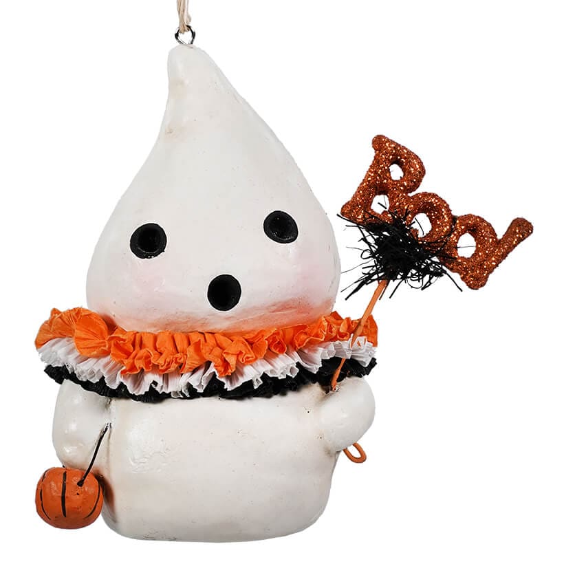 Little Boo With Boo Ornament - Halloween