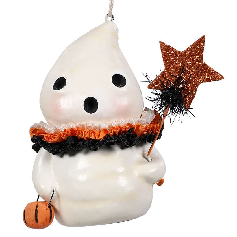 Little Boo With Star Ornament - Halloween