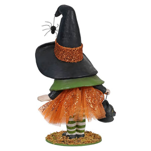 Little Lavinia Witch With Spider
