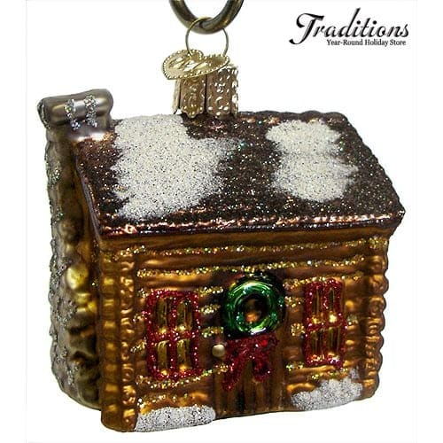 Log Cabin Ornament