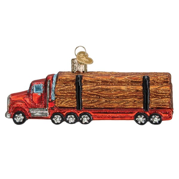 Logging Truck Ornament