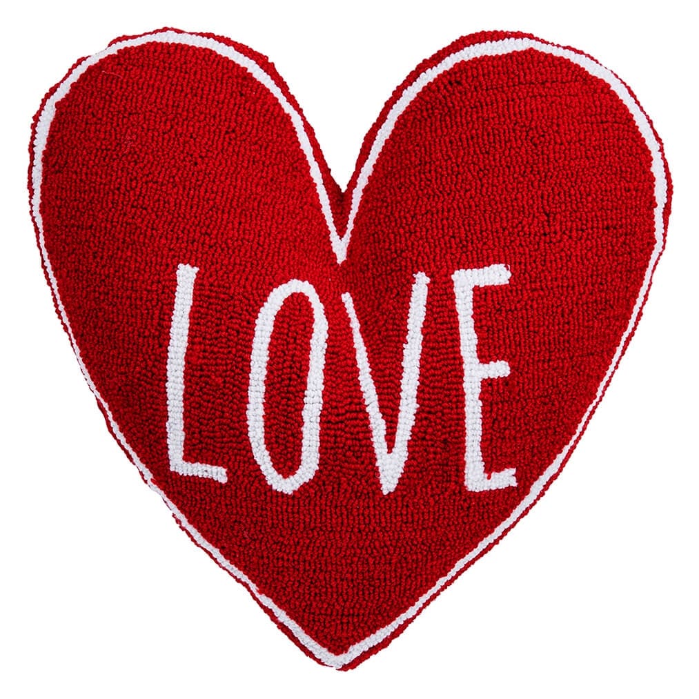 Love Heart Shaped Pillow - Valentine’s Day