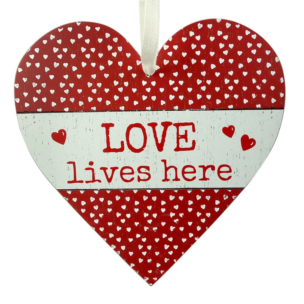 Love Lives Here Wall Decor