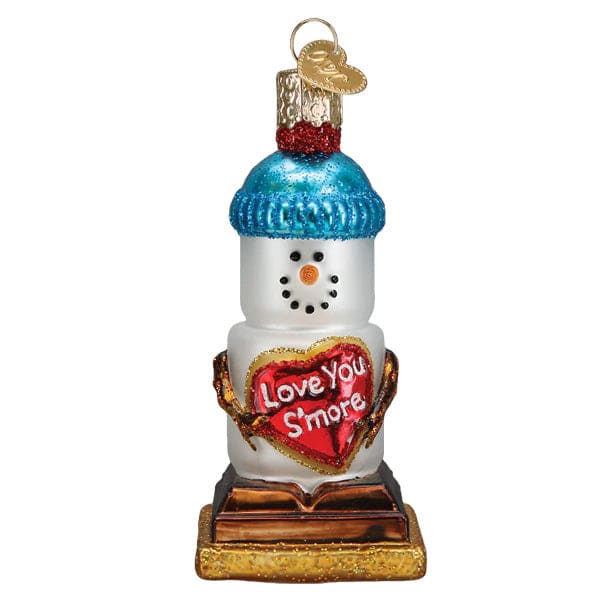 Love You S'more Snowman Ornament