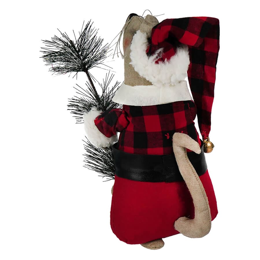 Maddox Mouse Christmas Doll