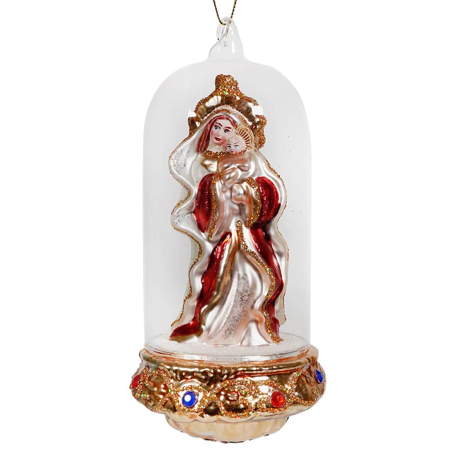 Madonna Angel Dome Ornament