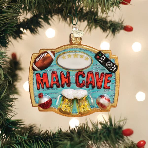 Man Cave Ornament - Ornaments