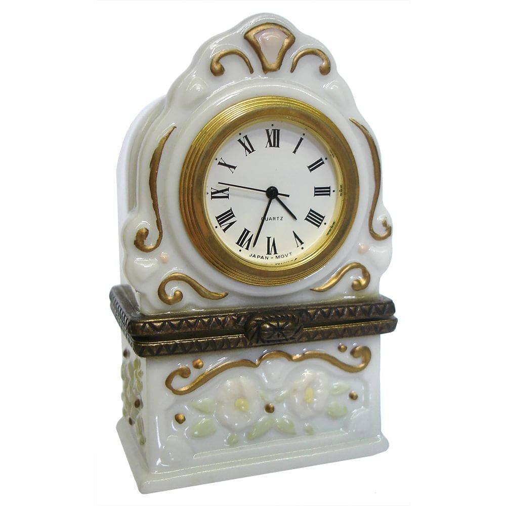 Mantel Clock Hinged Box