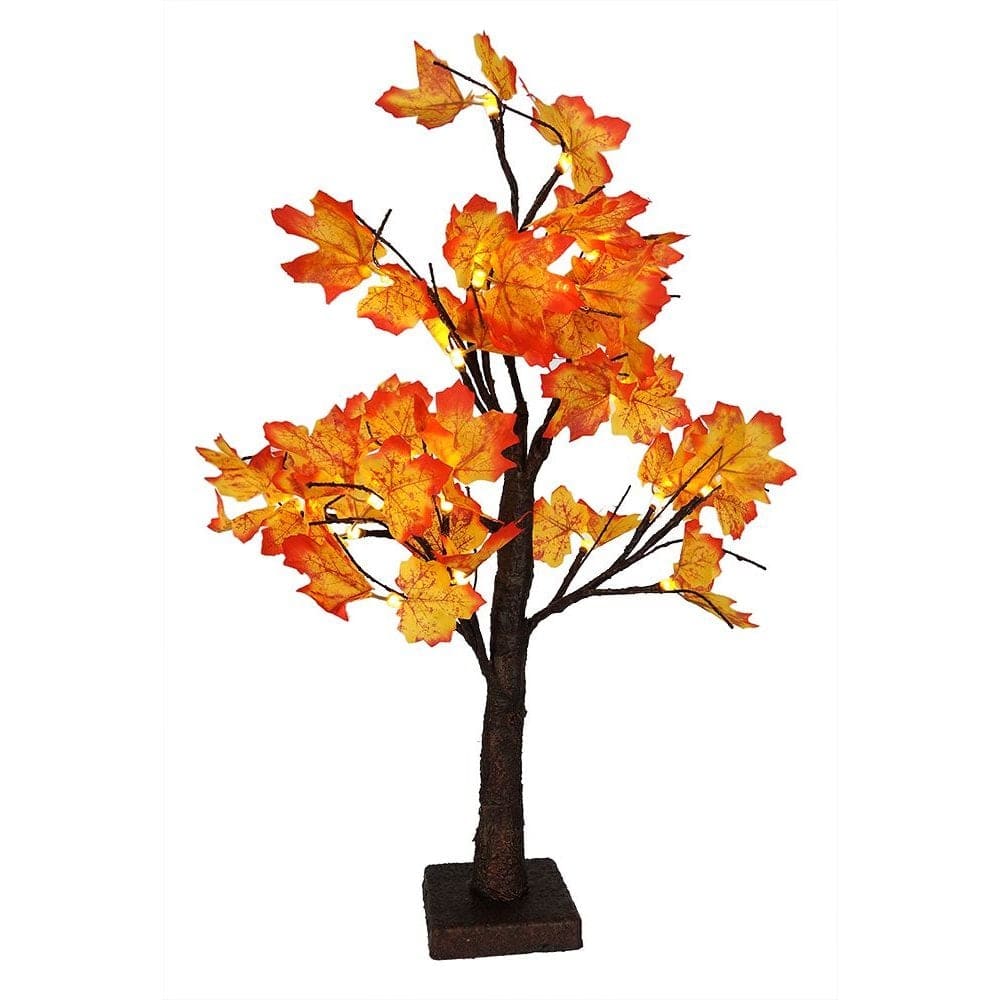 Maple Leaf Lighted LED Tree