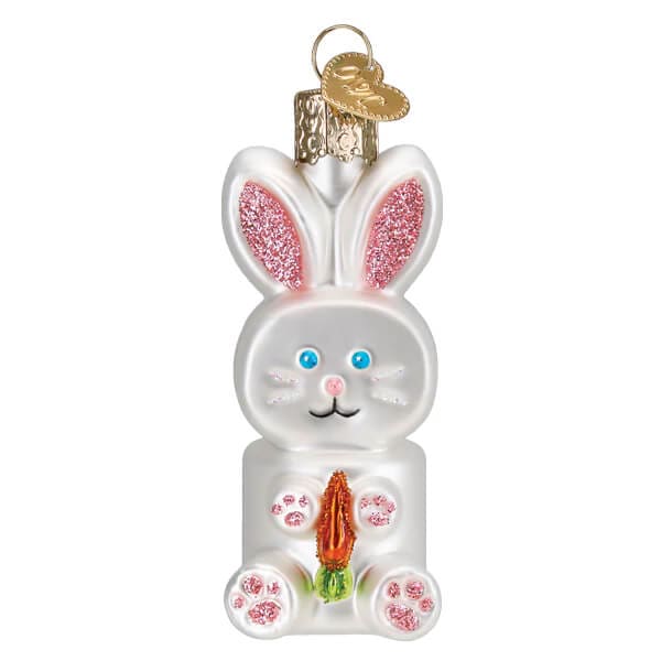 Marshmallow Bunny Ornament - Ornaments