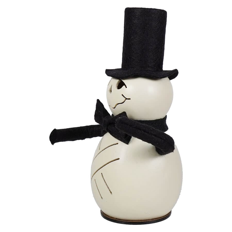 Maverick Snowman Gourd - Christmas