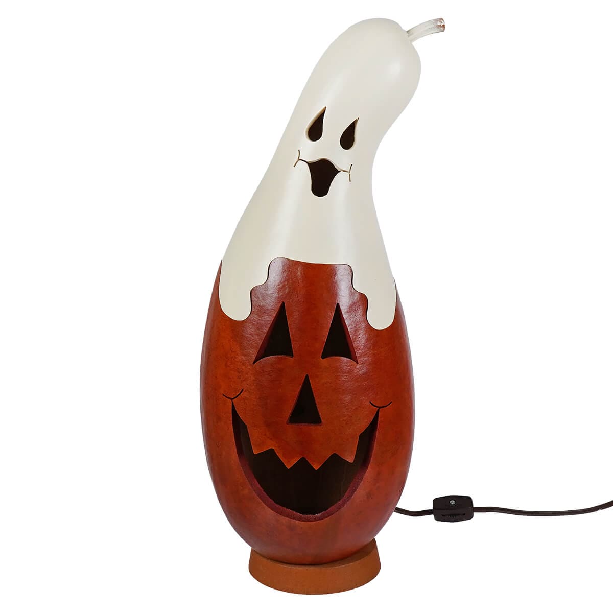 Medium Casper Jack Gourd - Halloween