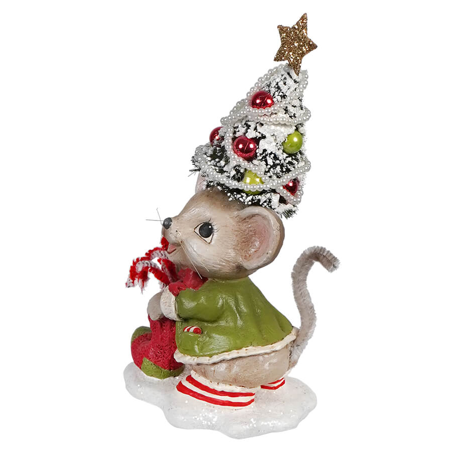 Memzi Mouse Table Piece - Christmas