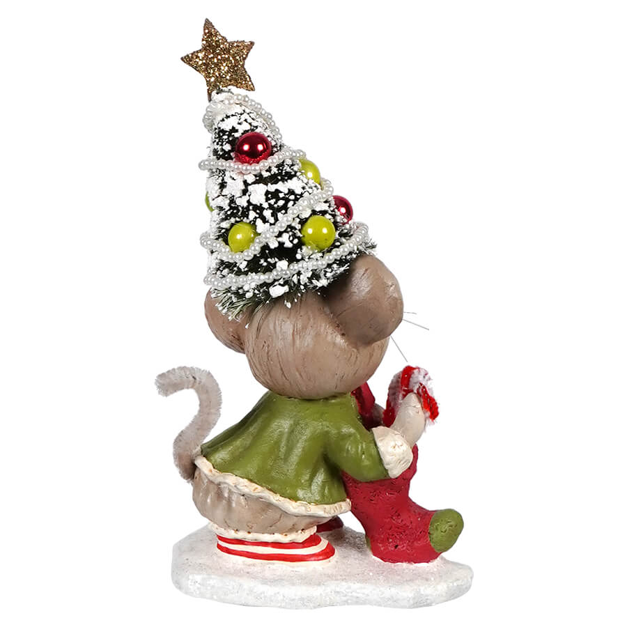 Memzi Mouse Table Piece - Christmas