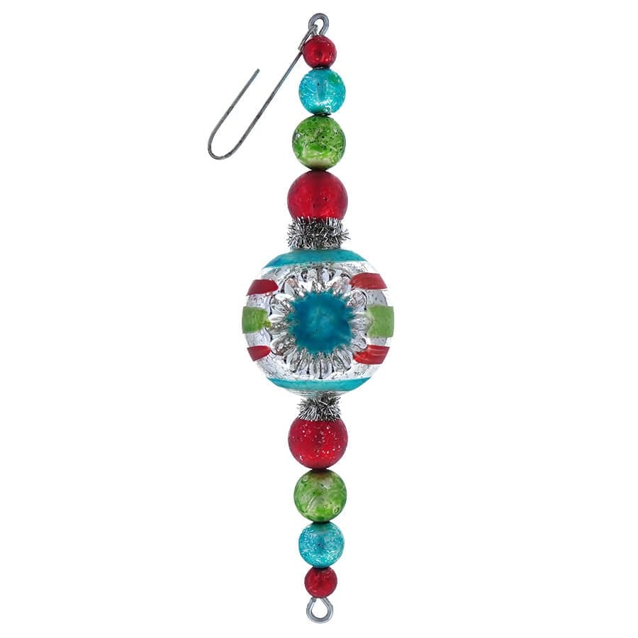 Merry & Bright Bead Spire Ornament