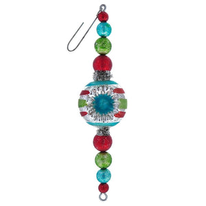 Merry & Bright Bead Spire Ornament