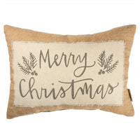 image of Hand Stitched & Fabric Christmas Pillows decor