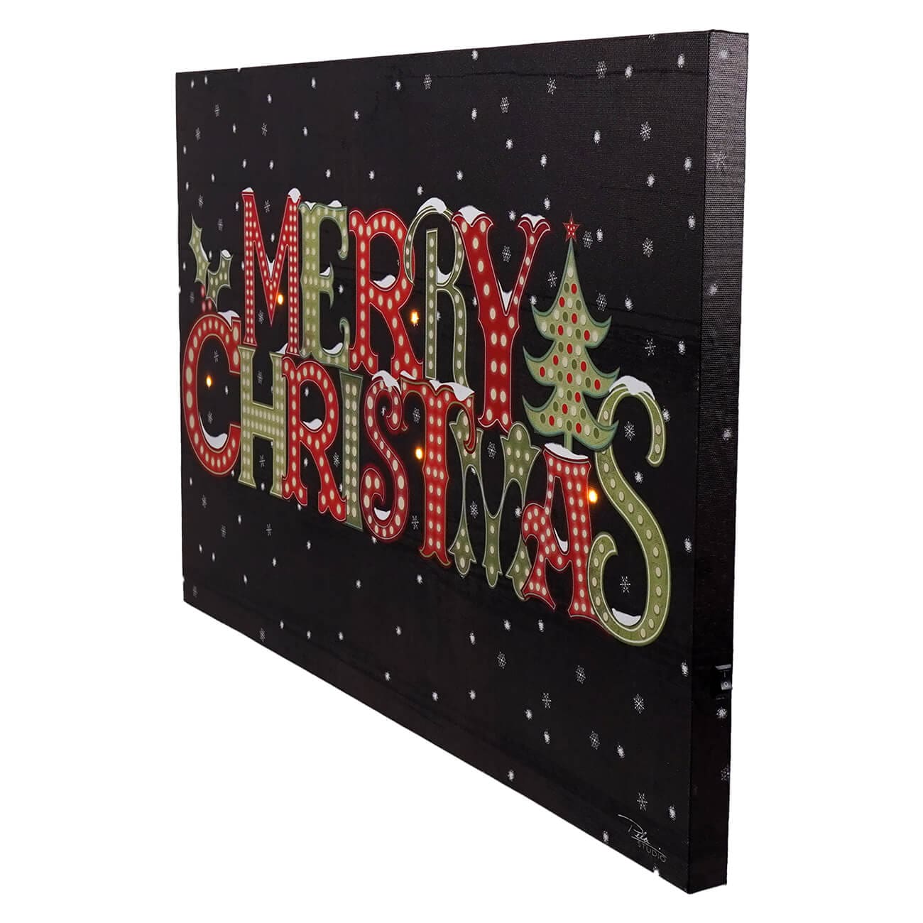 Merry Christmas LED Wall Art - Christmas