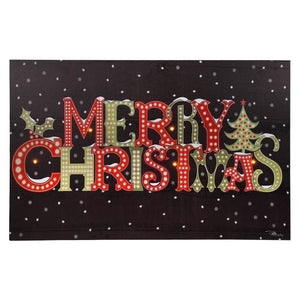 Merry Christmas LED Wall Art - Christmas