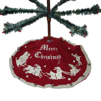 image of Holiday Feather & Tinsel Trees decor