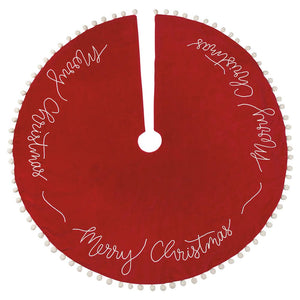 Merry Christmas Tree Skirt
