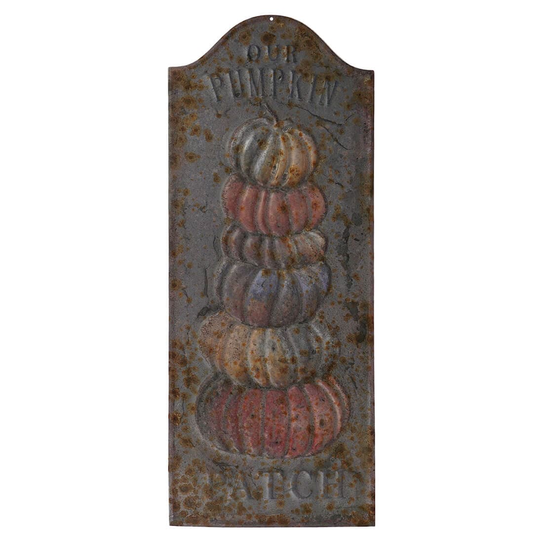 Metal Pumpkin Patch Sign