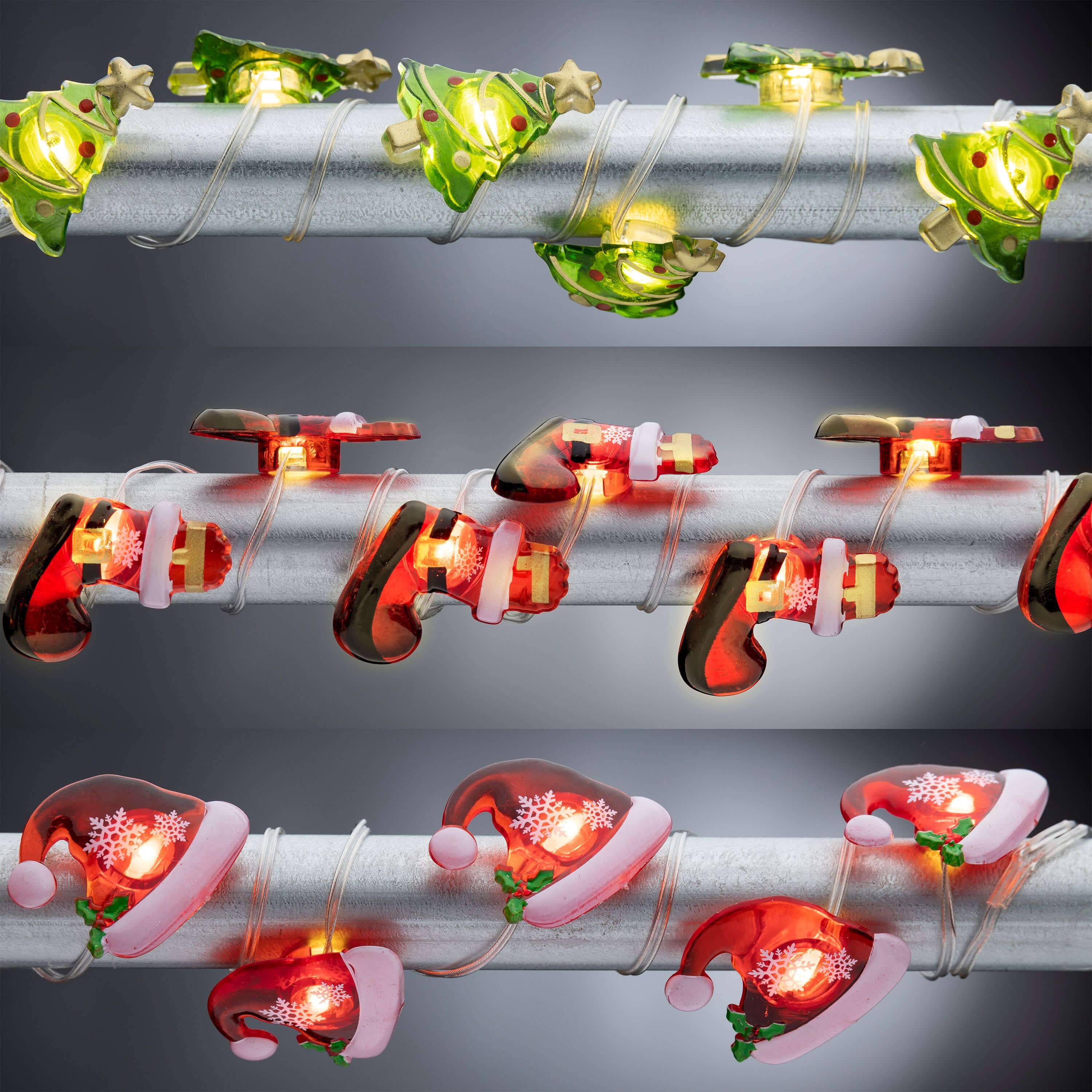 Micro LED Christmas Symbol Lights - Christmas