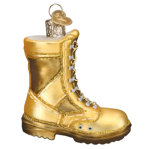 Military Boot Ornament