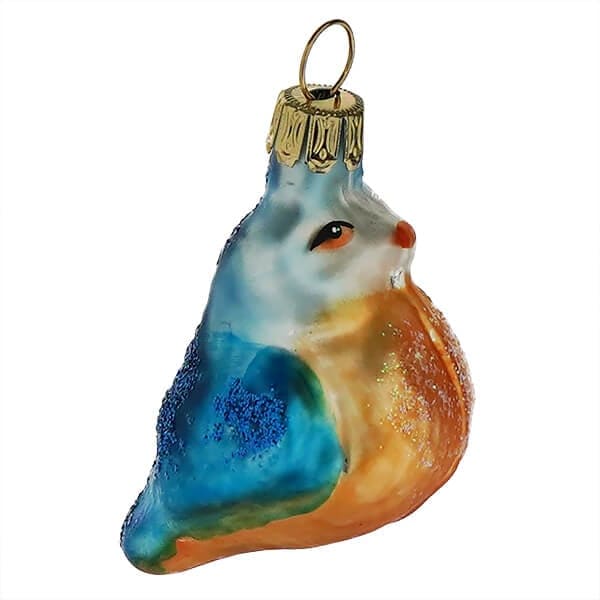 Mini Blue Bird Ornament