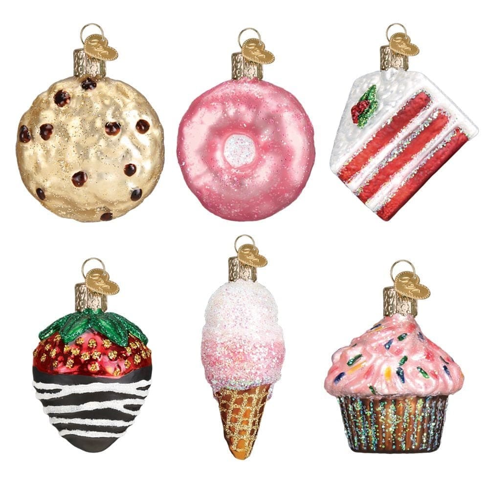 Mini Dessert Ornament Collection Box/6