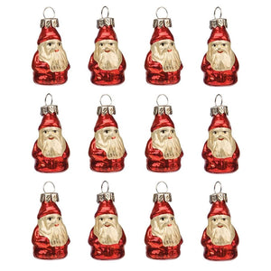 Mini Santa Ornaments Box/12