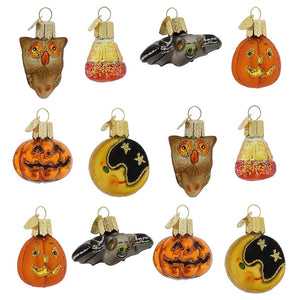 Mini Halloween Ornaments Box/12