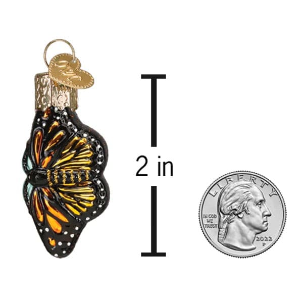 Mini Monarch Butterfly Ornament