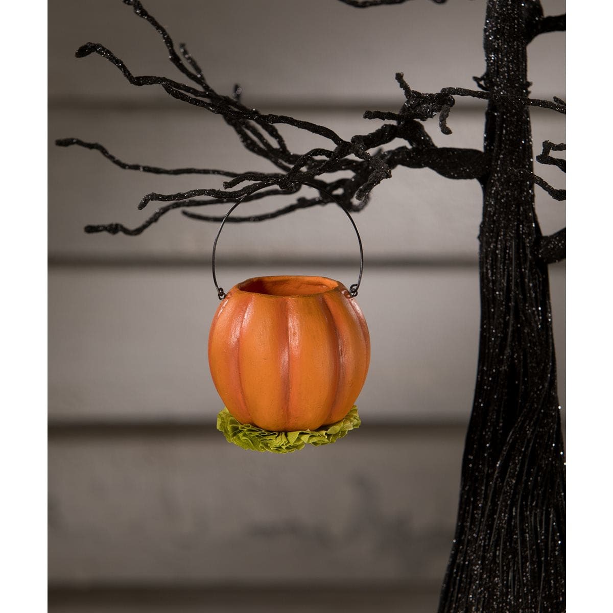 Mini Pumpkin Bucket Ornament