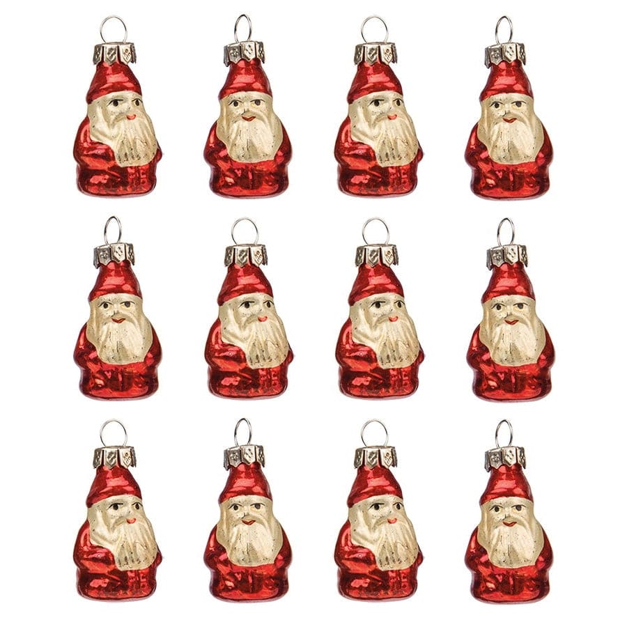 Mini Santa Ornaments Box/12
