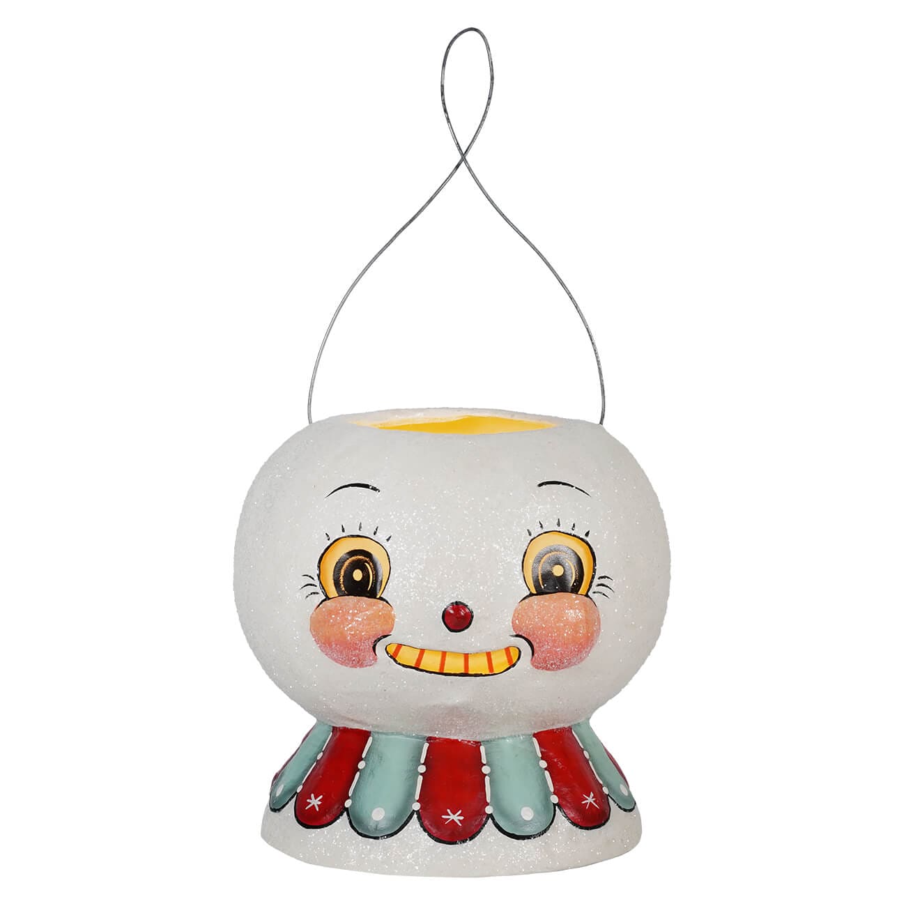 Minty Beau Snow Glow Lantern - Christmas