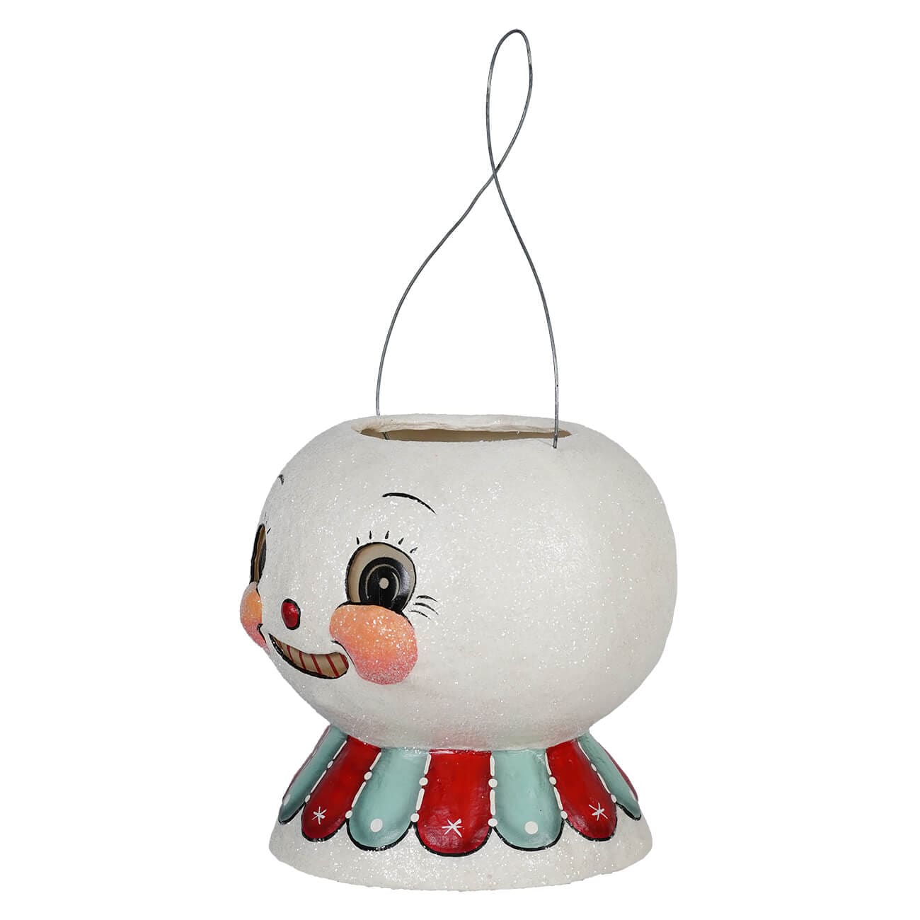 Minty Beau Snow Glow Lantern - Christmas