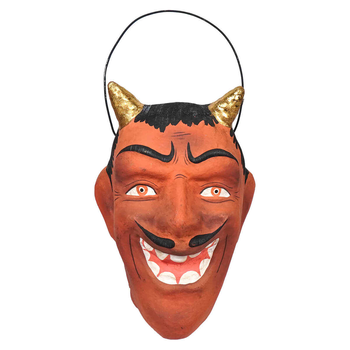 Mischievous Gold Horned Devil Bucket - Halloween