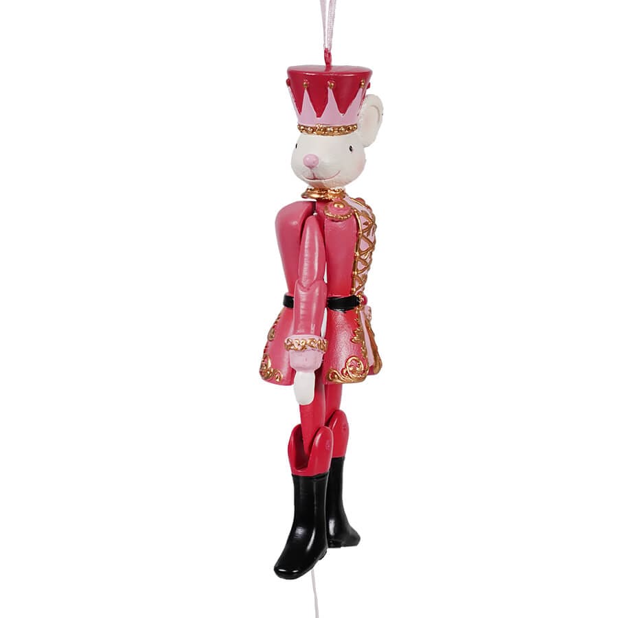 Mouse King Pull Toy Ornament - Ornaments