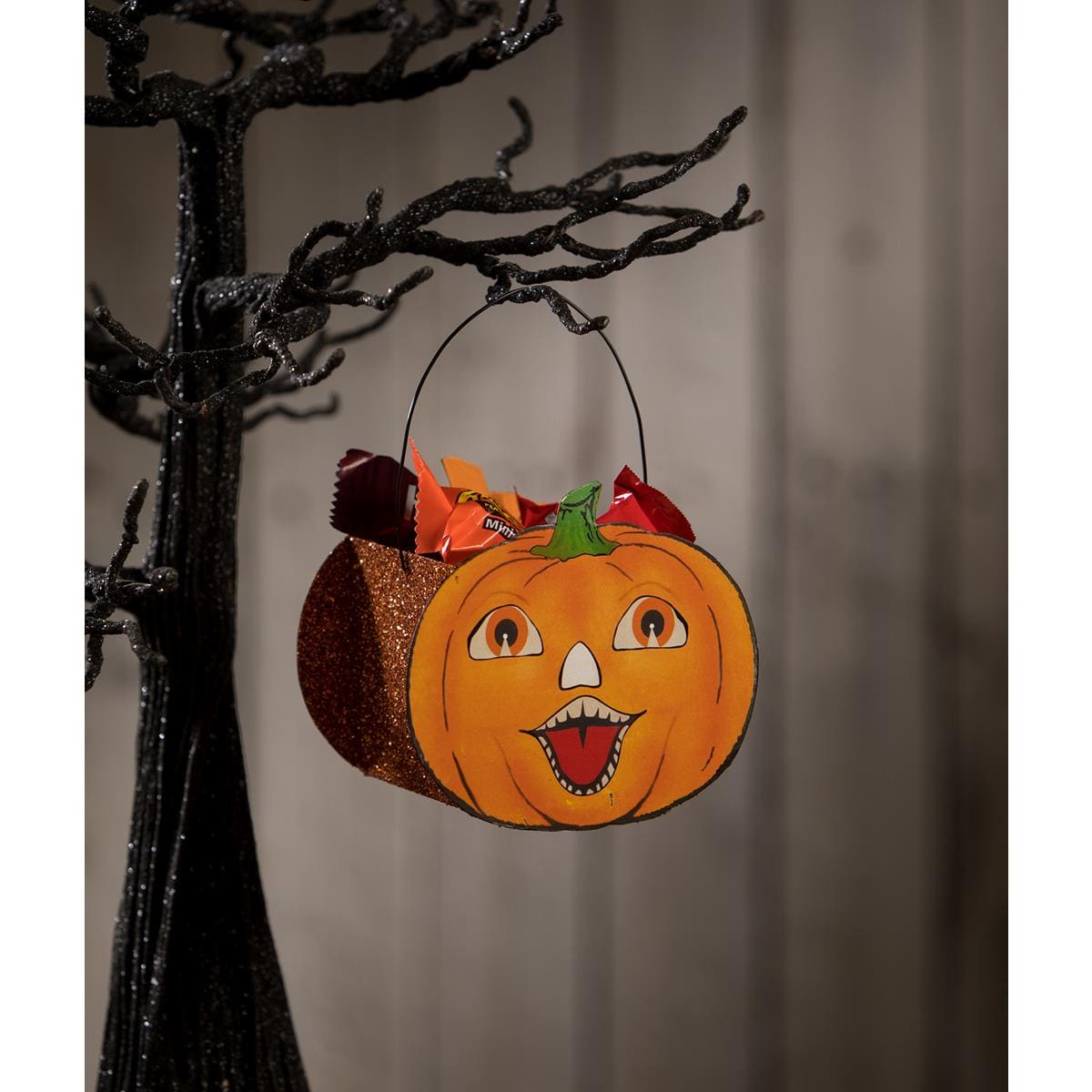 Mr. Pumpkin Bucket Mini - Halloween