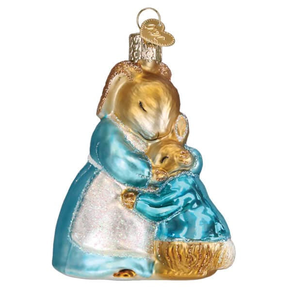 Mrs. Rabbit And Peter Ornament - Ornaments