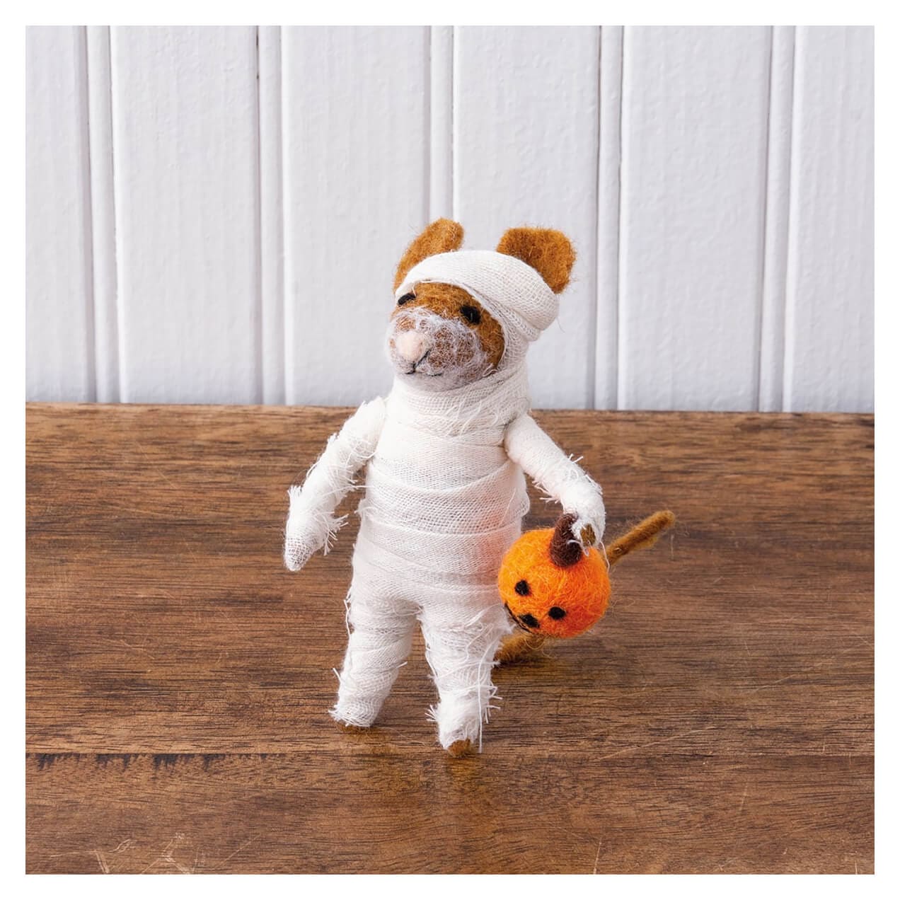 Mummy Mouse Critter Ornament - Halloween