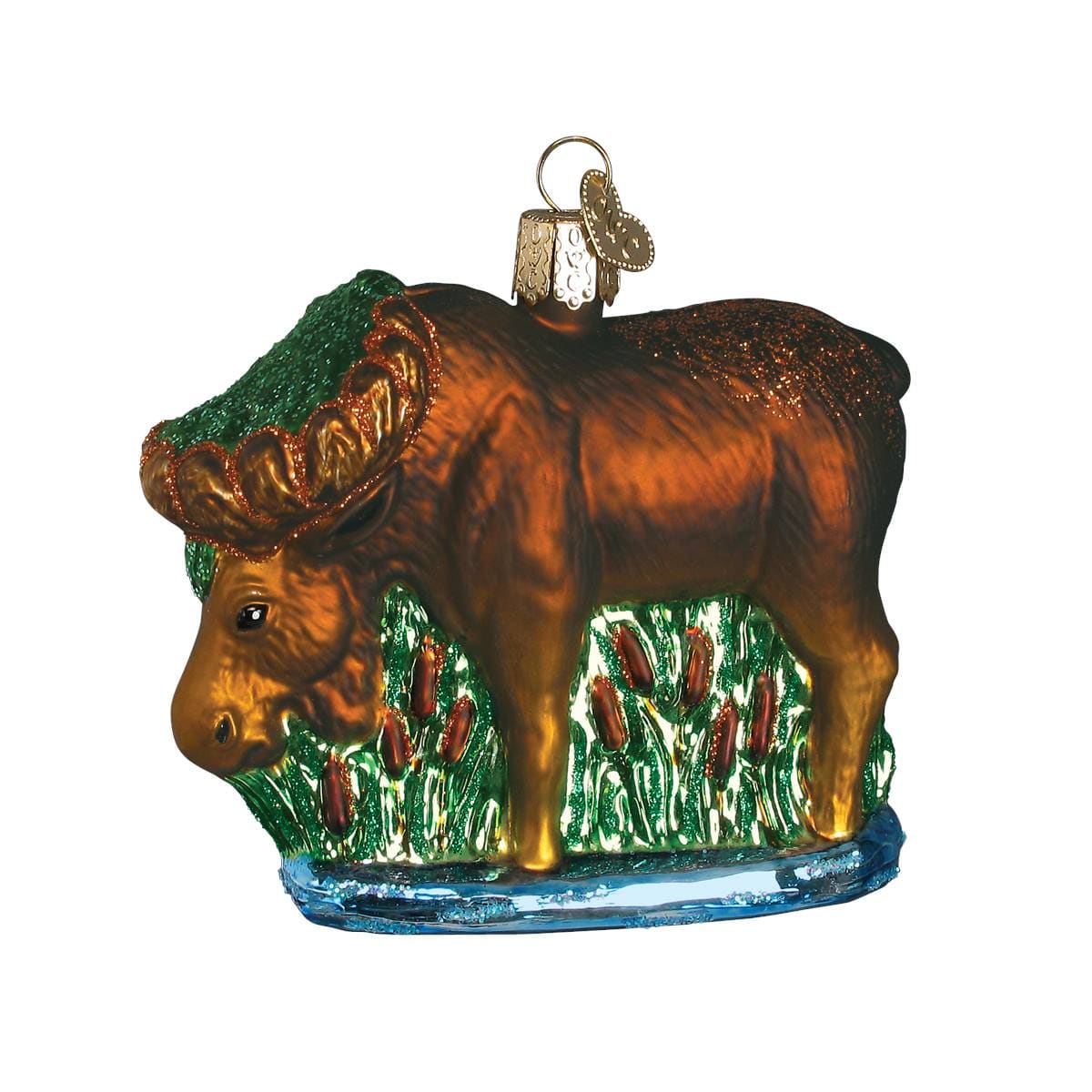 Munching Moose Ornament